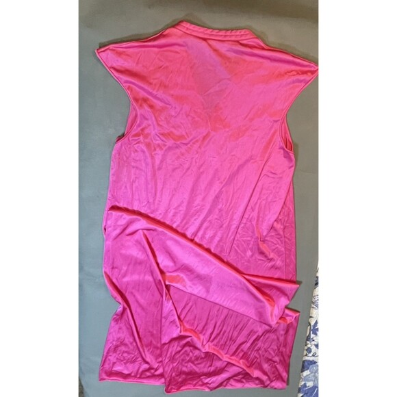 Vntg JC Penny Moo Moo Nightgown Womens XL Long Nylon  Made USA Granny - Picture 7 of 8